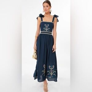 Lug Von Siga navy blue Navy Blue Ornella Dress NWT